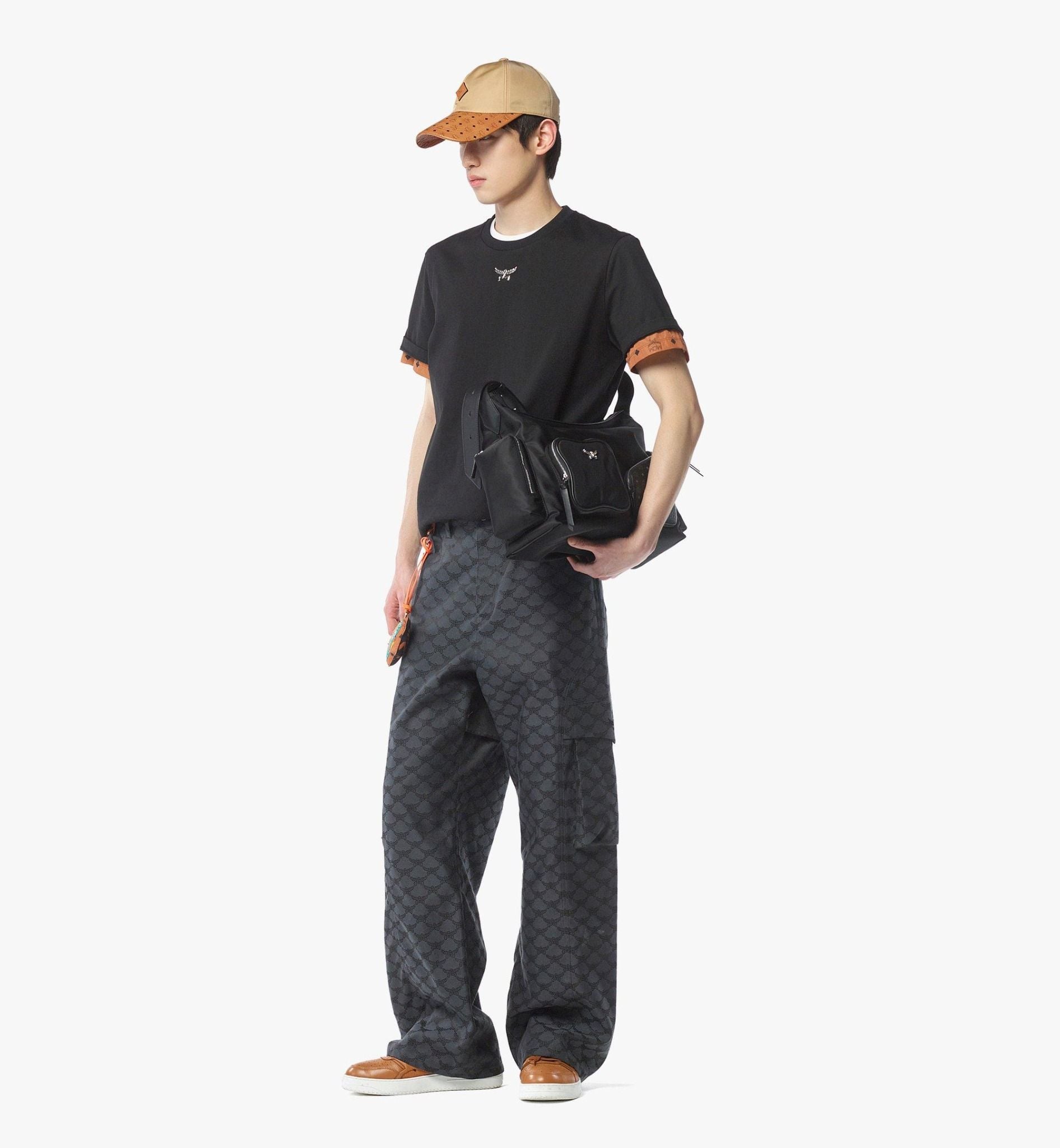  Túi Nữ MCM Aren Zip Hobo 'Black' 