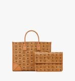  Túi Nữ MCM München Tote 'Cognac' 