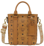  Túi Nữ MCM Mini Aren Tote 'Cognac' 