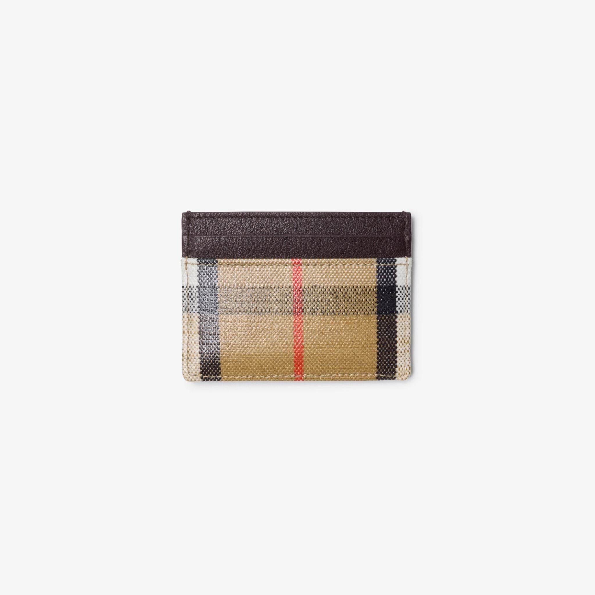  Ví Burberry Highlands Card Case 'Sand' 