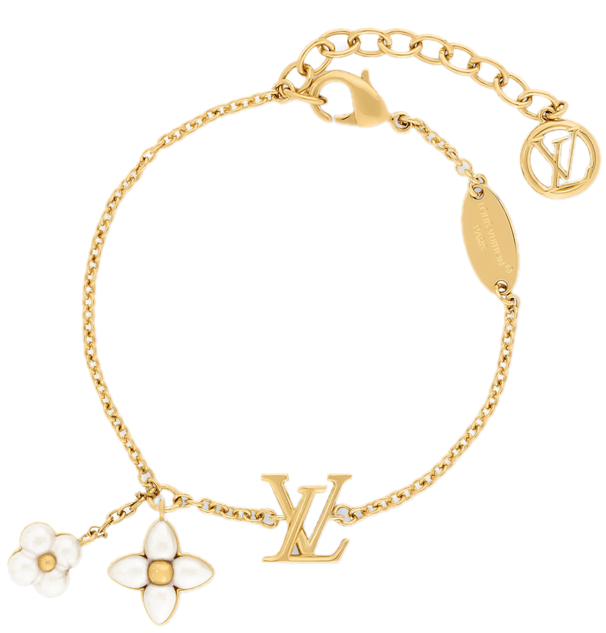  Vòng Tay Louis Vuitton LV Floragram 'Gold' 