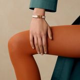  Vòng Tay Nữ Hermes Clic H 'Blanc' 