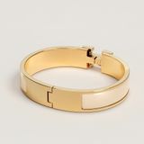  Vòng Tay Nữ Hermes Clic H 'Crème' 