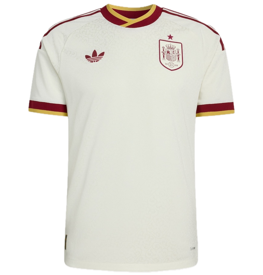  Áo Adidas Spain 26 Away Authentic Jersey 'White' 