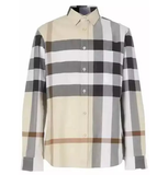  Áo Nam Burberry Claverdon Long-sleeved 'Beige' 