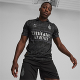  Áo Puma AC Milan x Pleasures Jersey 'Black' 