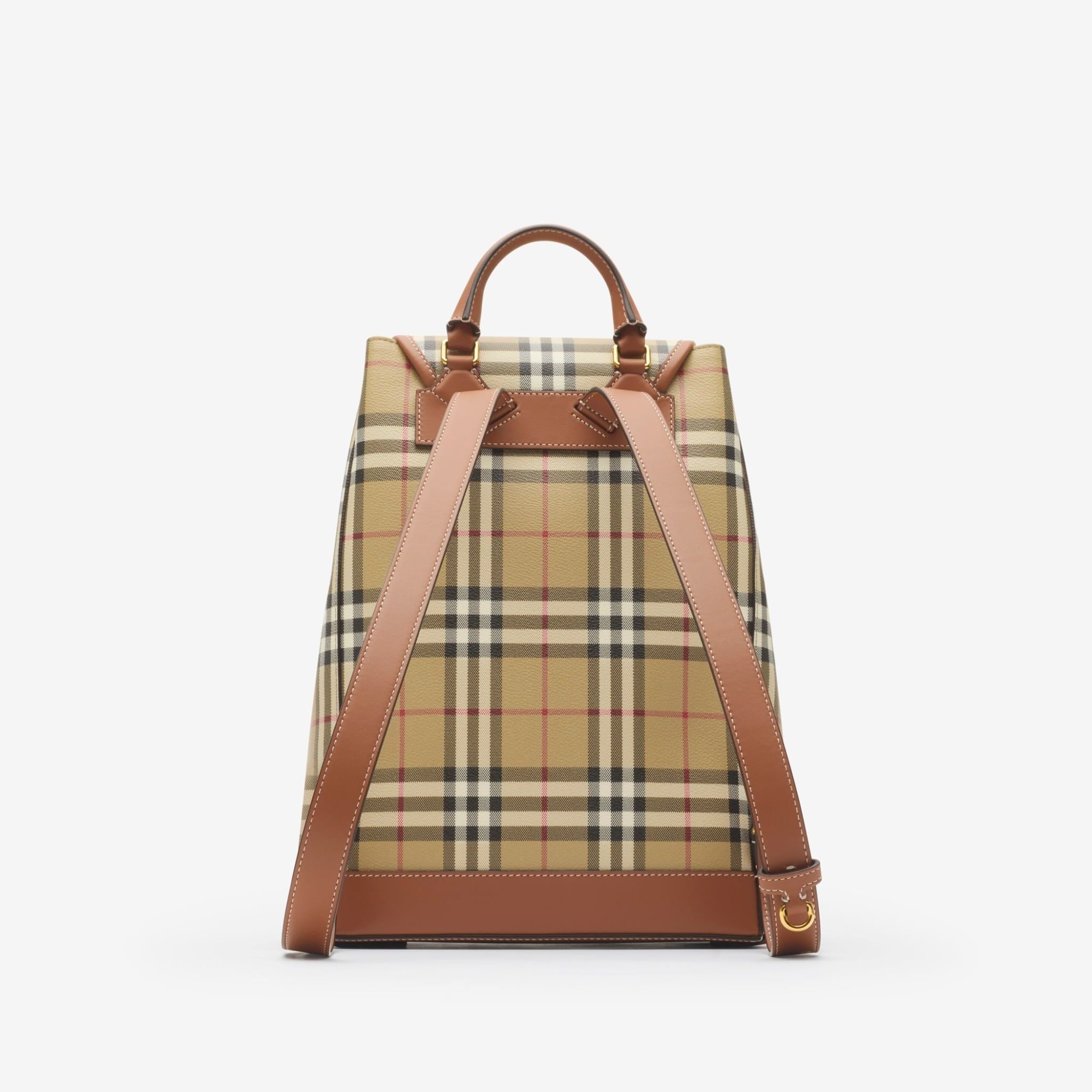  Balo Burberry Check Backpack 'Archive Beige' 