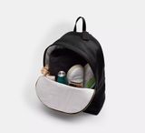  Balo Coach Kisslock Frame Backpack 'Black' 