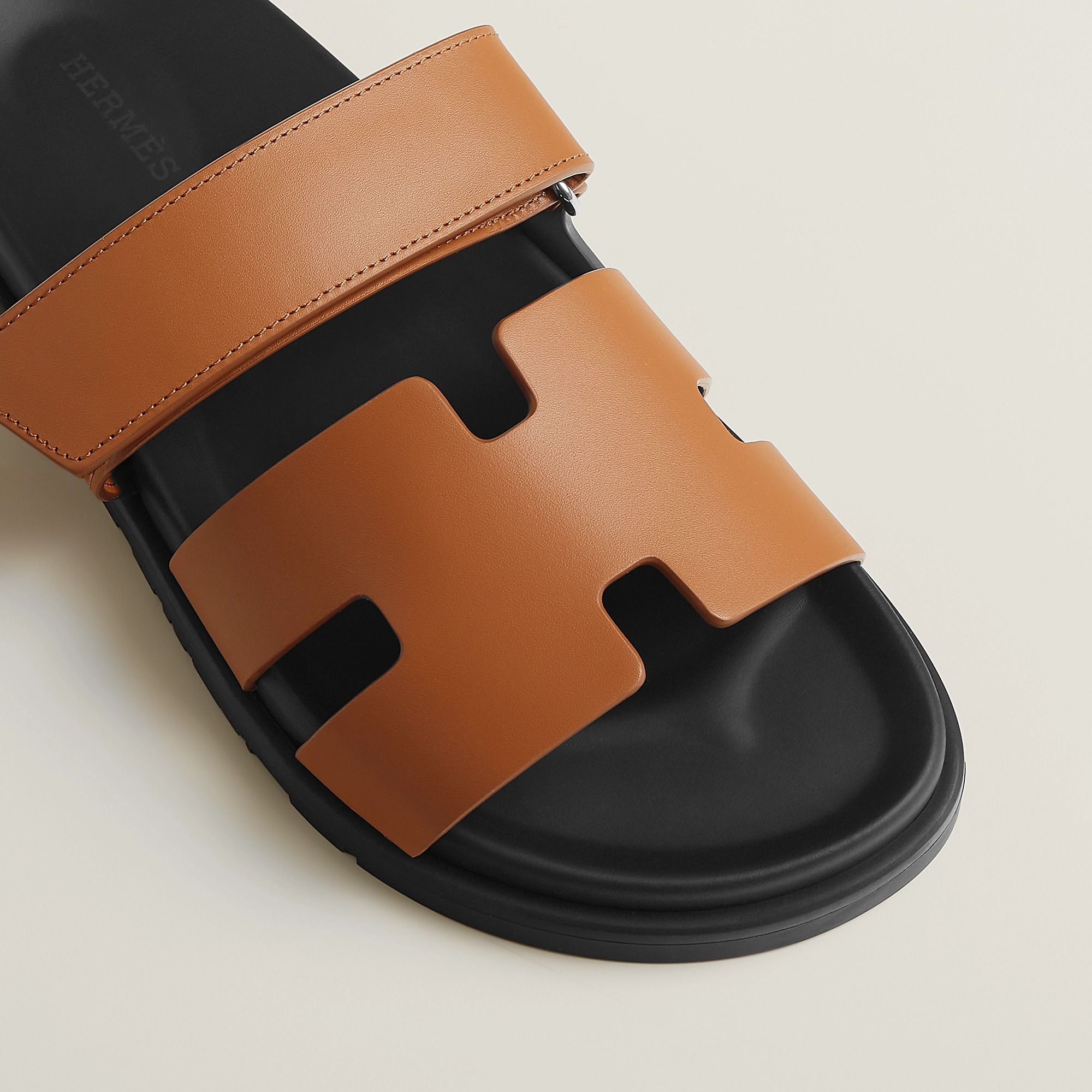  Dép Nam Hermes Chypre Sandal 'Naturel' 