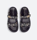  Dép Nữ Dior Dioract Sandal 'Deep Blue' 