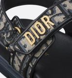  Dép Nữ Dior Dioract Sandal 'Deep Blue' 