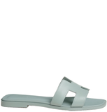  Dép Nữ Hermes Oran Sandal 'Bleu Glacier' 