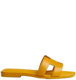 Dép Nữ Hermes Oran Sandal 'Jaune Topaze' 