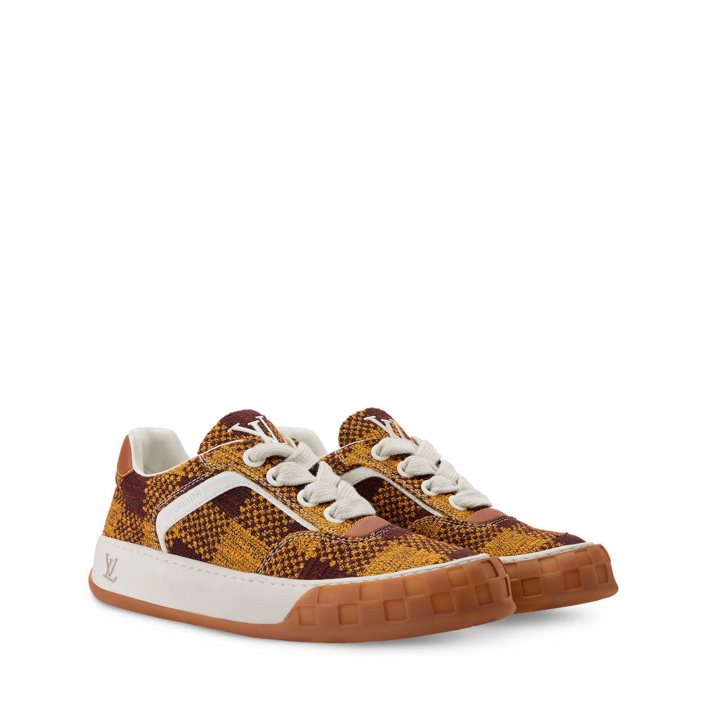  Giày Louis Vuitton LV Tilted Trainers 'Yellow' 