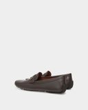  Giày Nam Bally Driver Grained Leather 'Brown' 