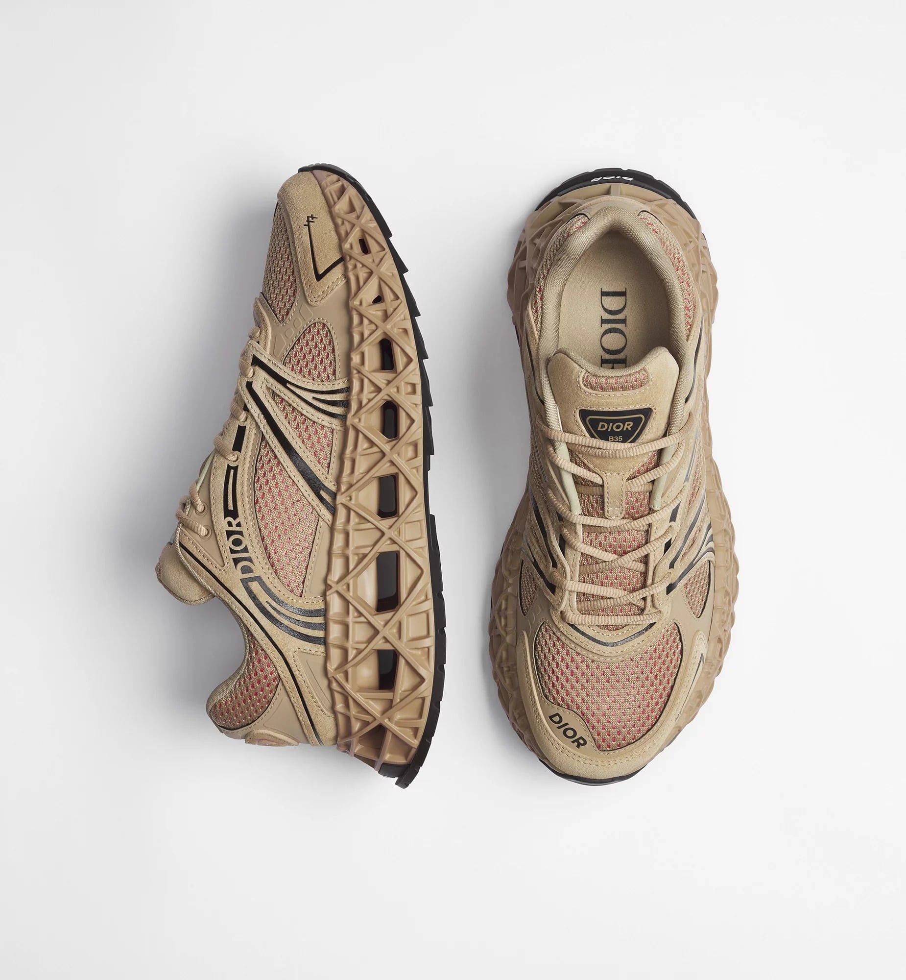  Giày Nam Dior B35 NXXT Sneaker 'Beige' 