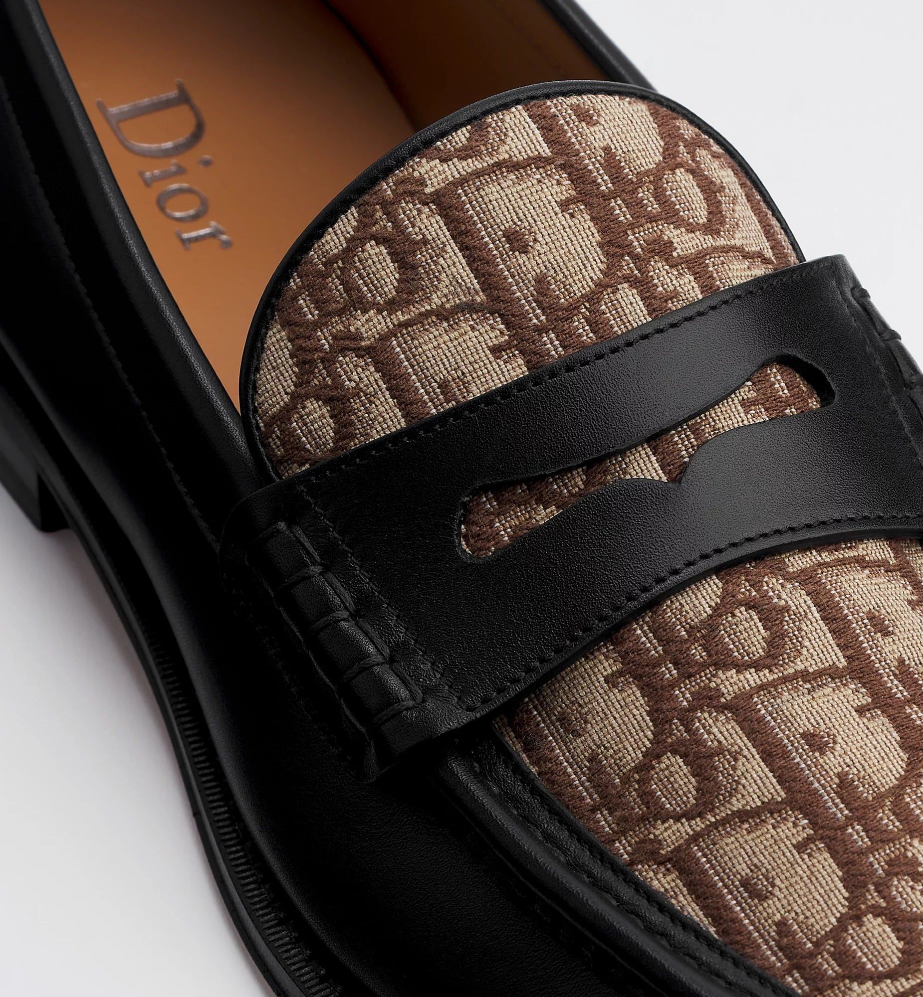  Giày Nam Dior Granville Loafer 'Black' 