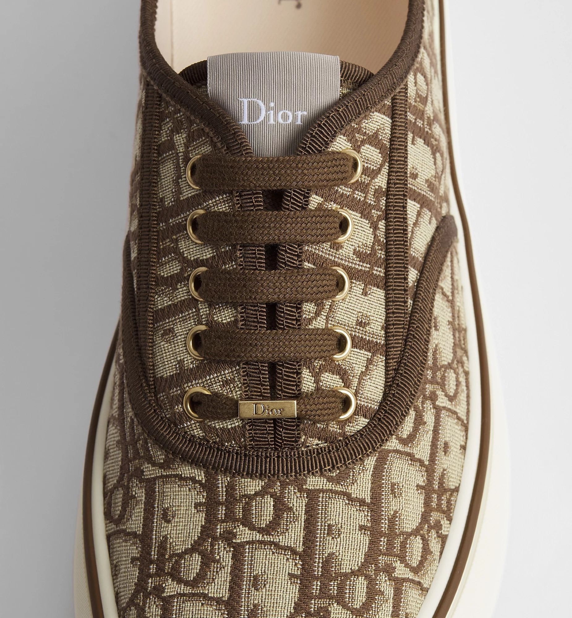  Giày Nam Dior Saltwind Sneaker 'Brown' 