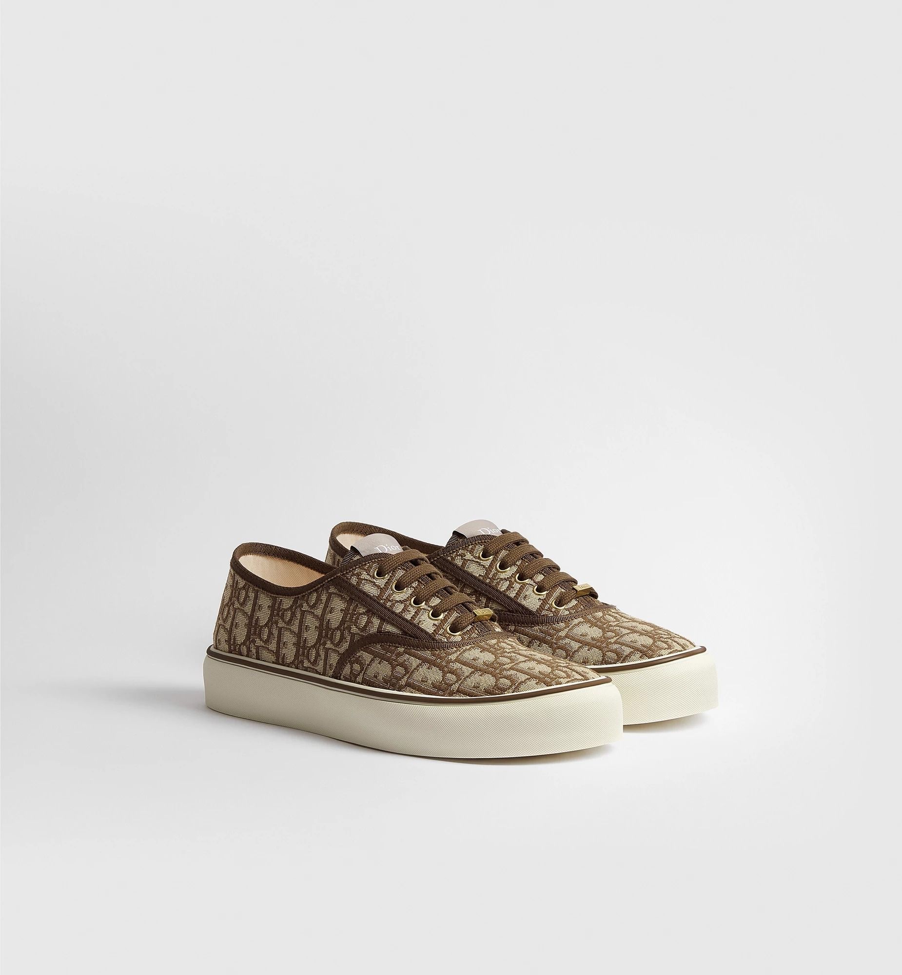  Giày Nam Dior Saltwind Sneaker 'Brown' 