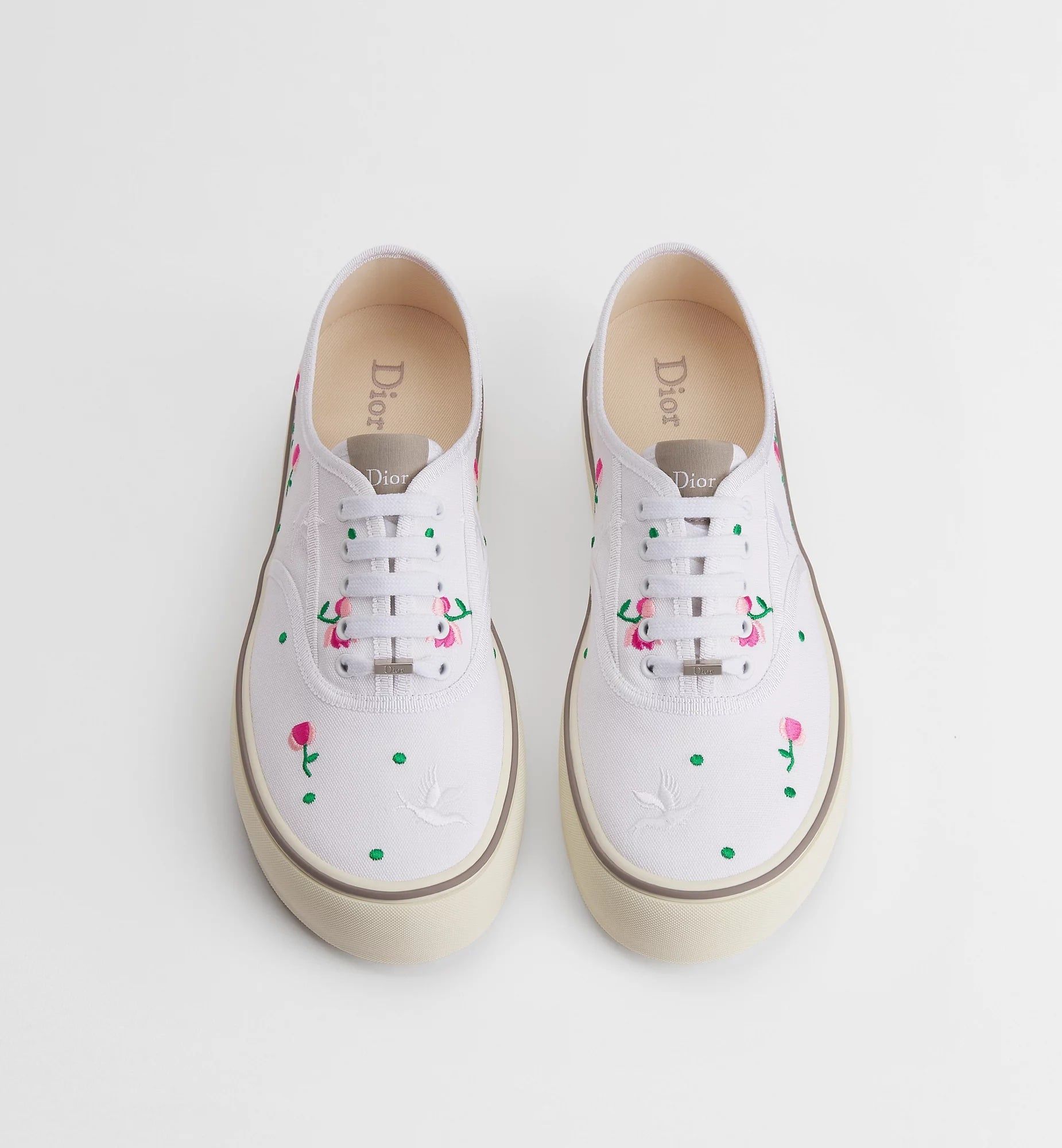  Giày Nam Dior Saltwind Sneaker 'White' 