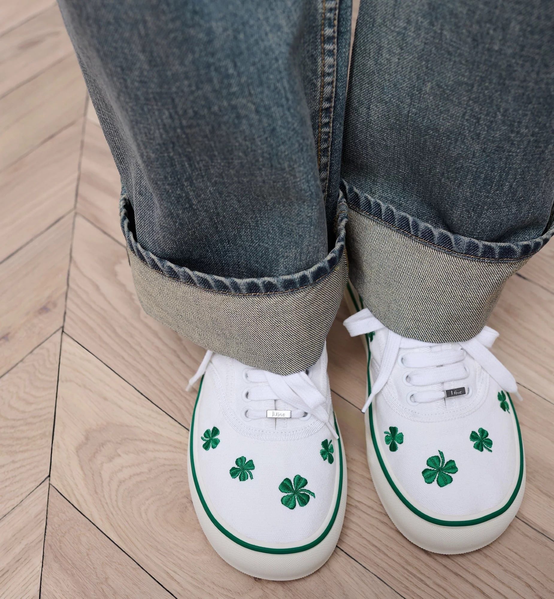  Giày Nam Dior Saltwind Sneaker 'White' 