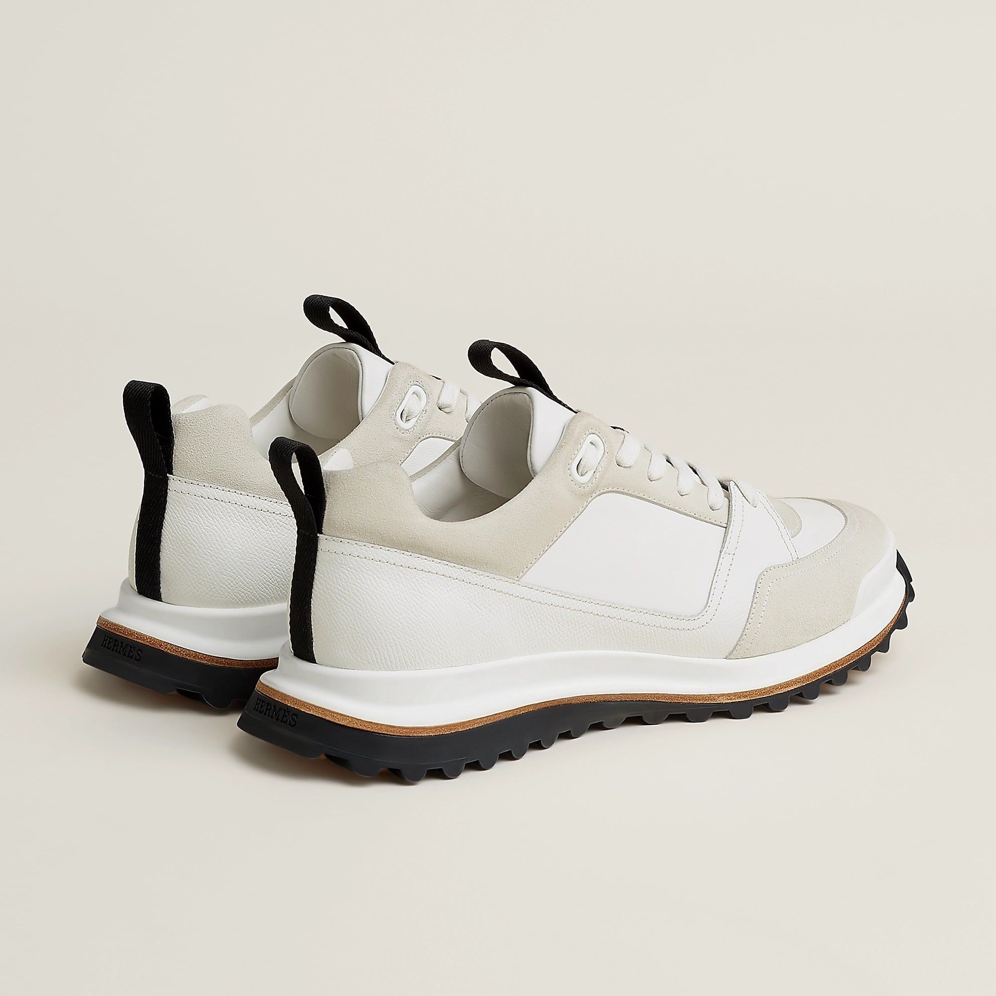  Giày Nam Hermes Leader Sneaker 'Blanc' 