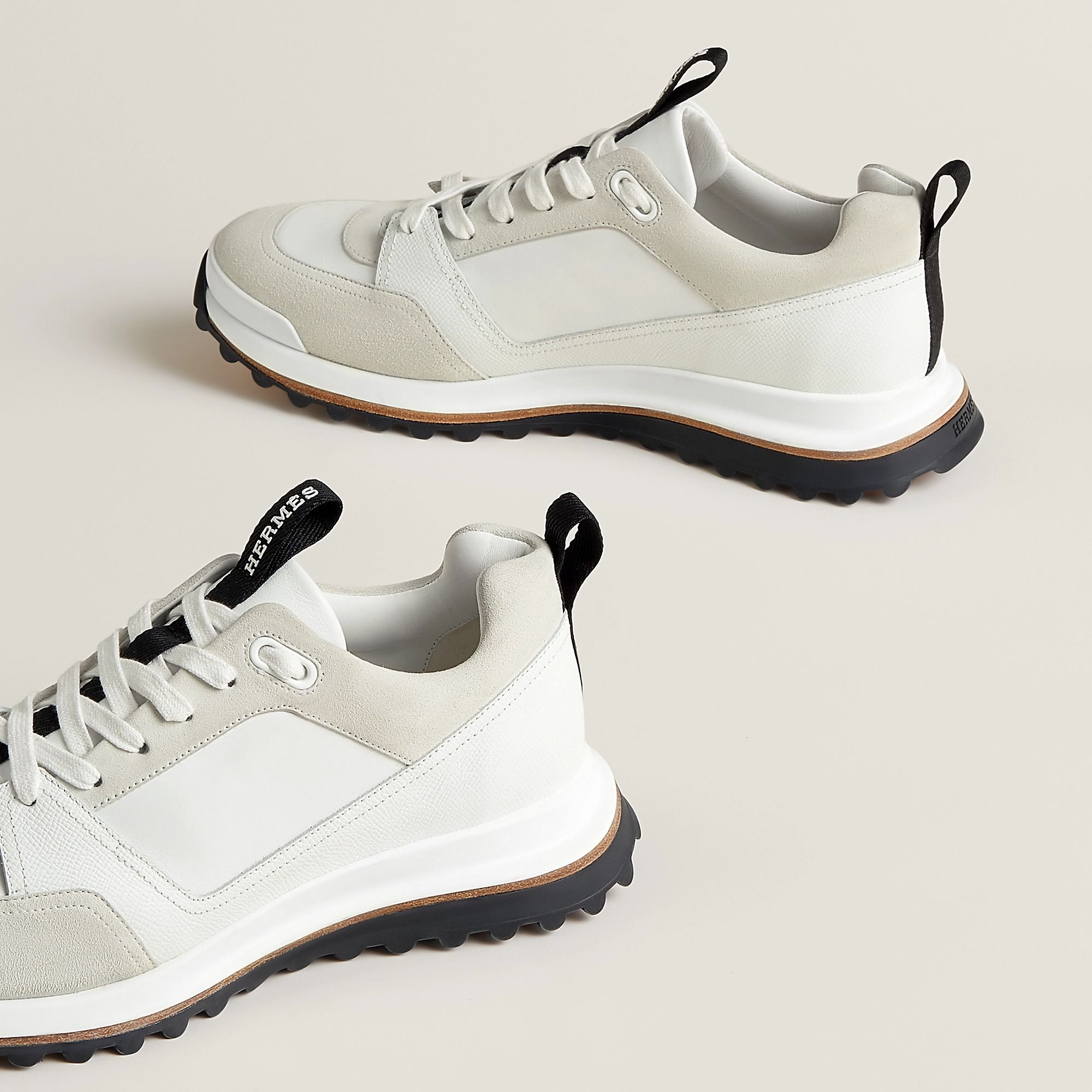  Giày Nam Hermes Leader Sneaker 'Blanc' 