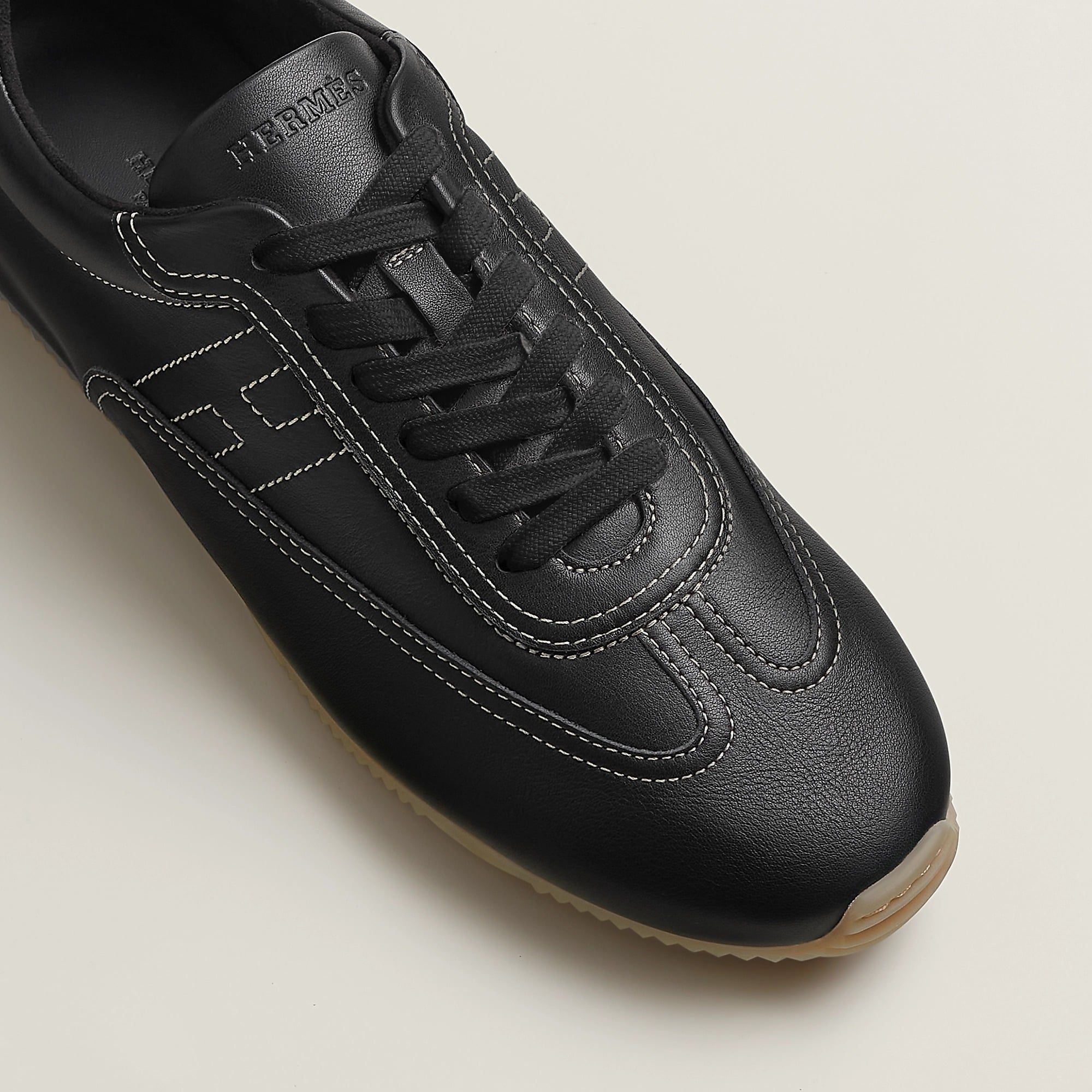  Giày Nam Hermes Master Sneaker 'Black' 