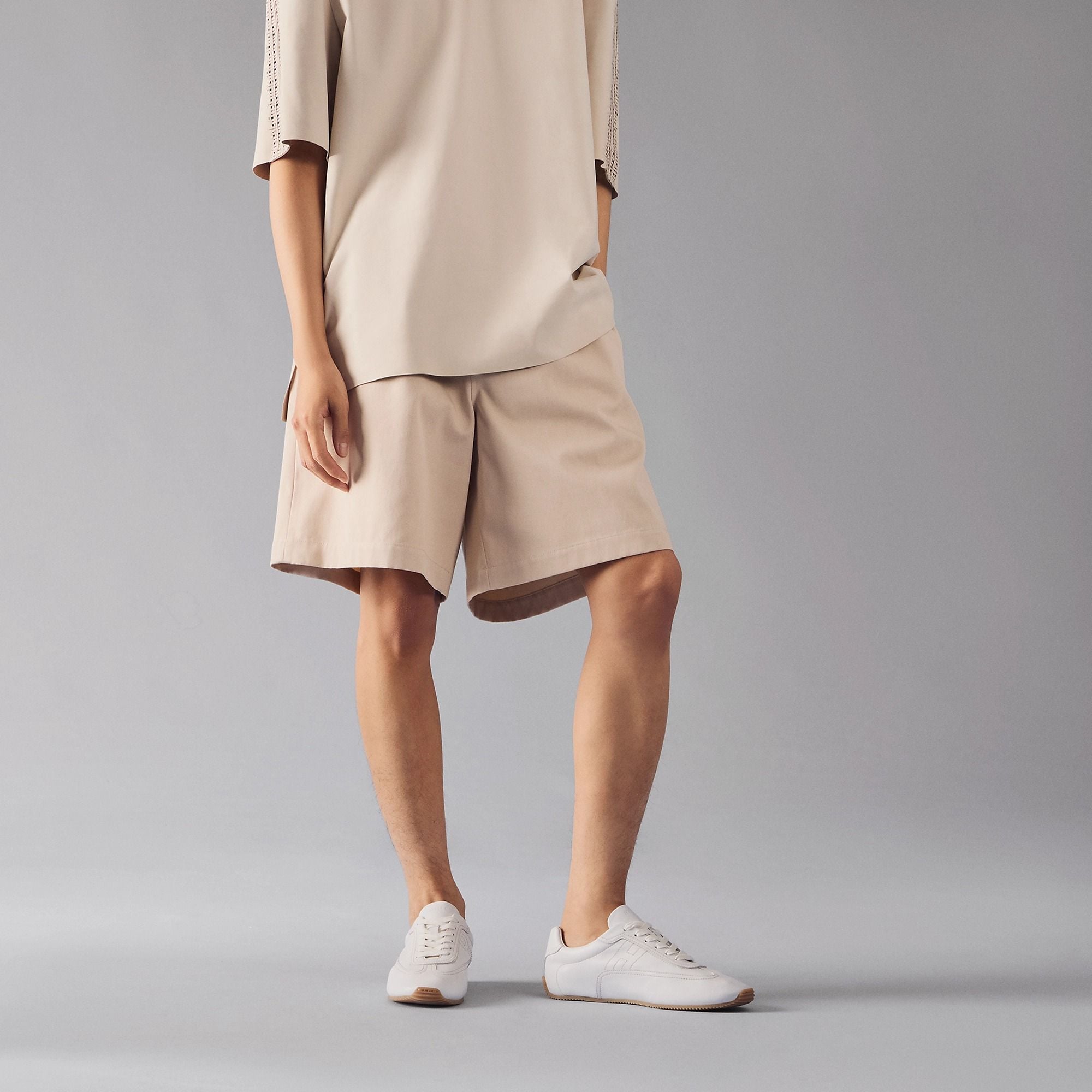  Giày Nam Hermes Master Sneaker 'Blanc' 