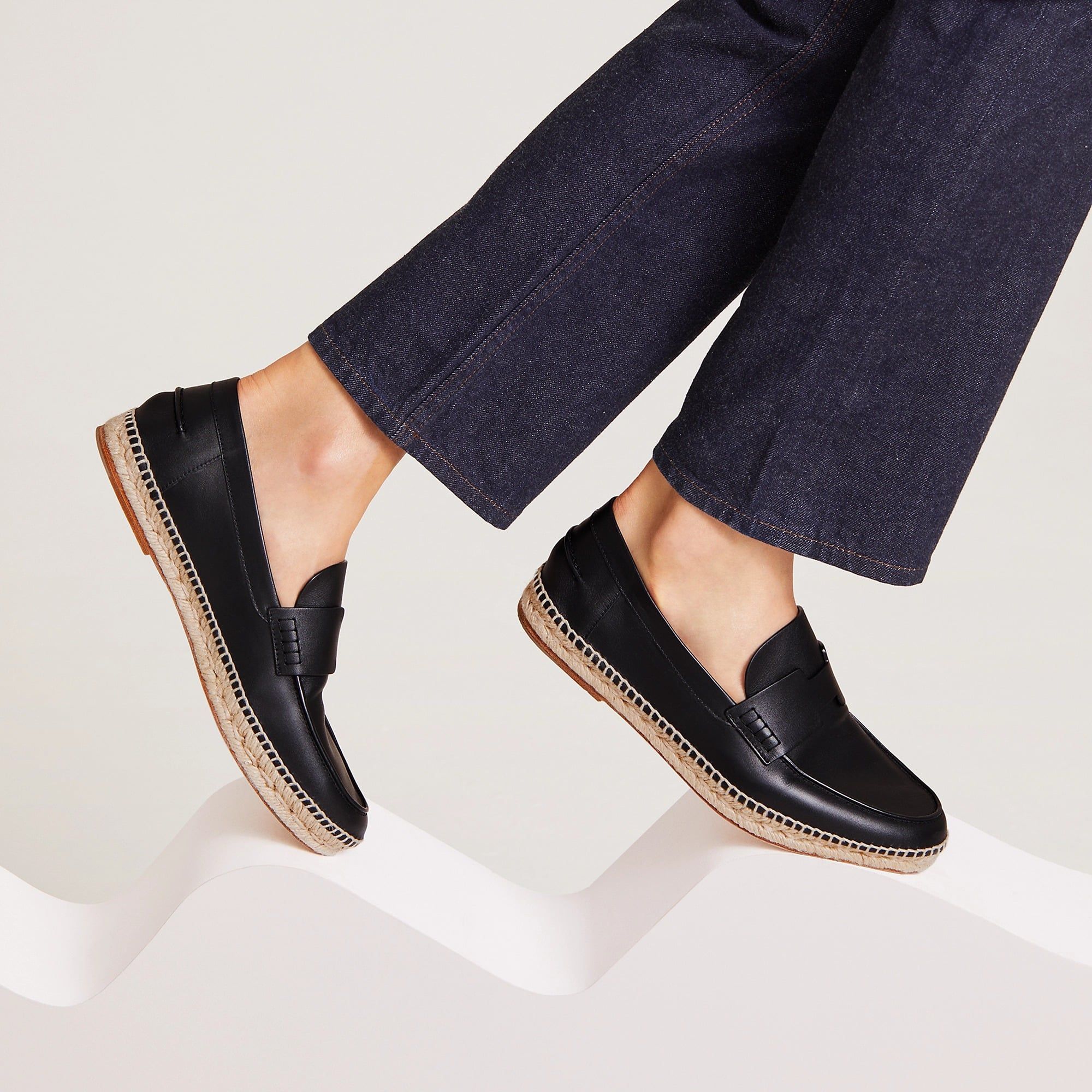  Giày Nam Hermes Trip Espadrille 'Noir' 