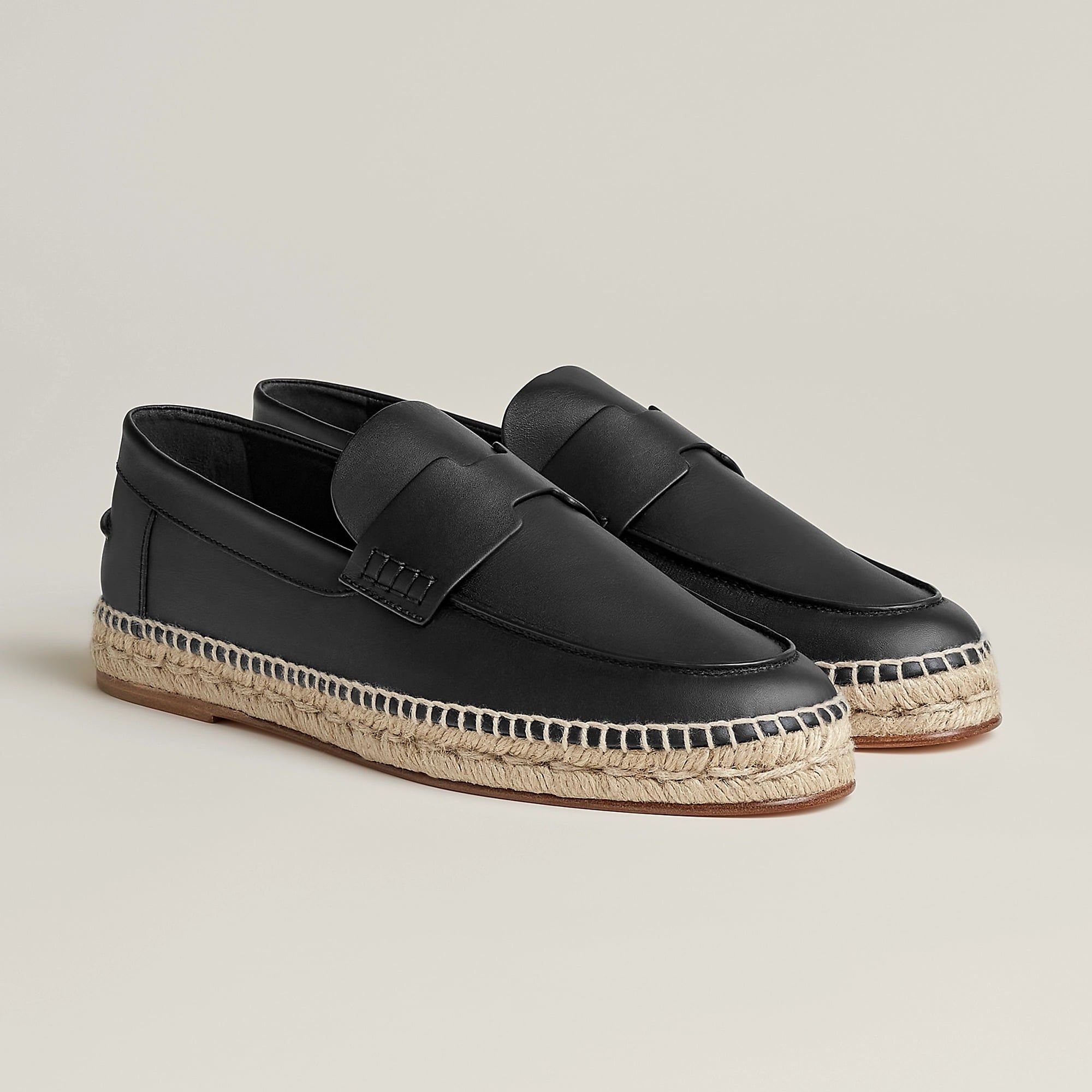  Giày Nam Hermes Trip Espadrille 'Noir' 