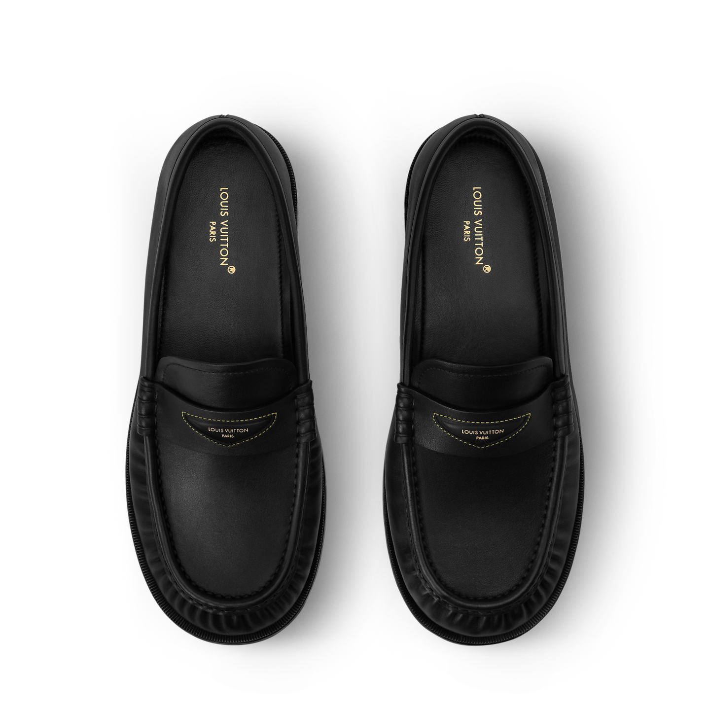  Giày Nam Louis Vuitton LV Jazz Loafers 'Black' 