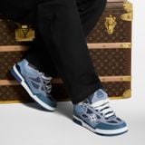  Giày Nam Louis Vuitton LV Skate Trainers 'Blue' 