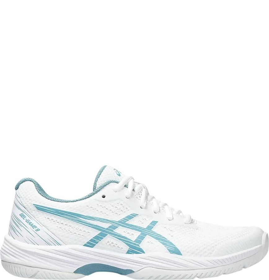  Giày Nữ Asics Gel Game 9 'White Gris Blue' 