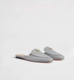  Giày Nữ Dior Baby Bow Mule 'Bleu Ciel' 