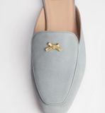  Giày Nữ Dior Baby Bow Mule 'Bleu Ciel' 