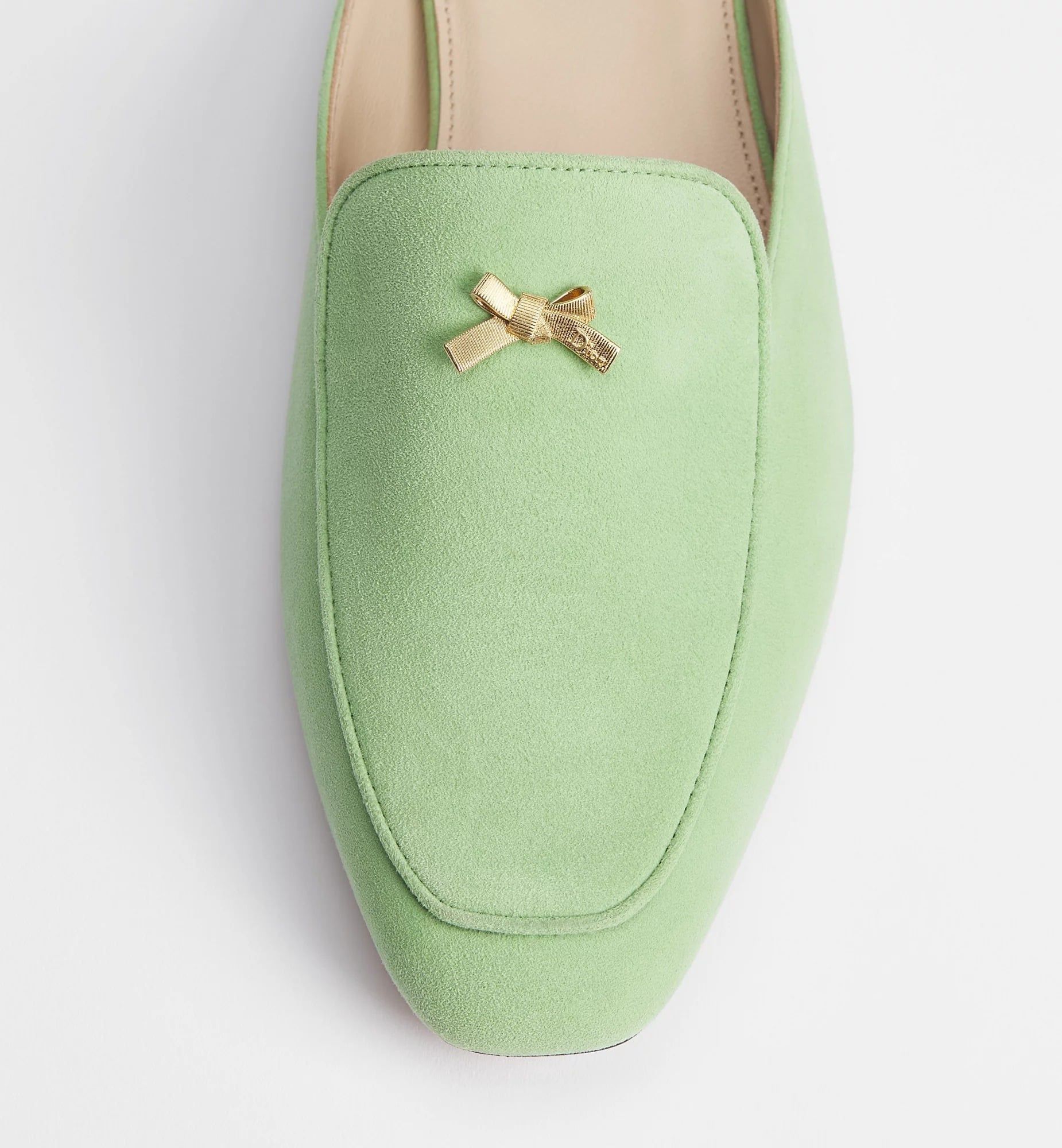  Giày Nữ Dior Baby Bow Mule 'Pistachio' 