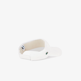  Mũ Lacoste Tape Logo Sun Visor 'White' 