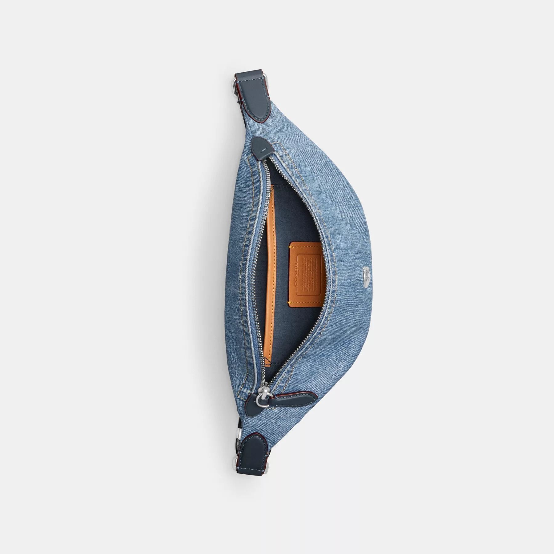  Túi Coach Charter Belt Bag 7 'Indigo Denim' 