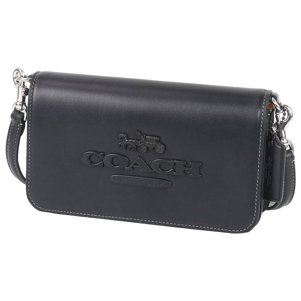  Túi Coach Cow Leather Shoulder Bag 'Black' 