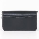  Túi Coach Cow Leather Shoulder Bag 'Black' 
