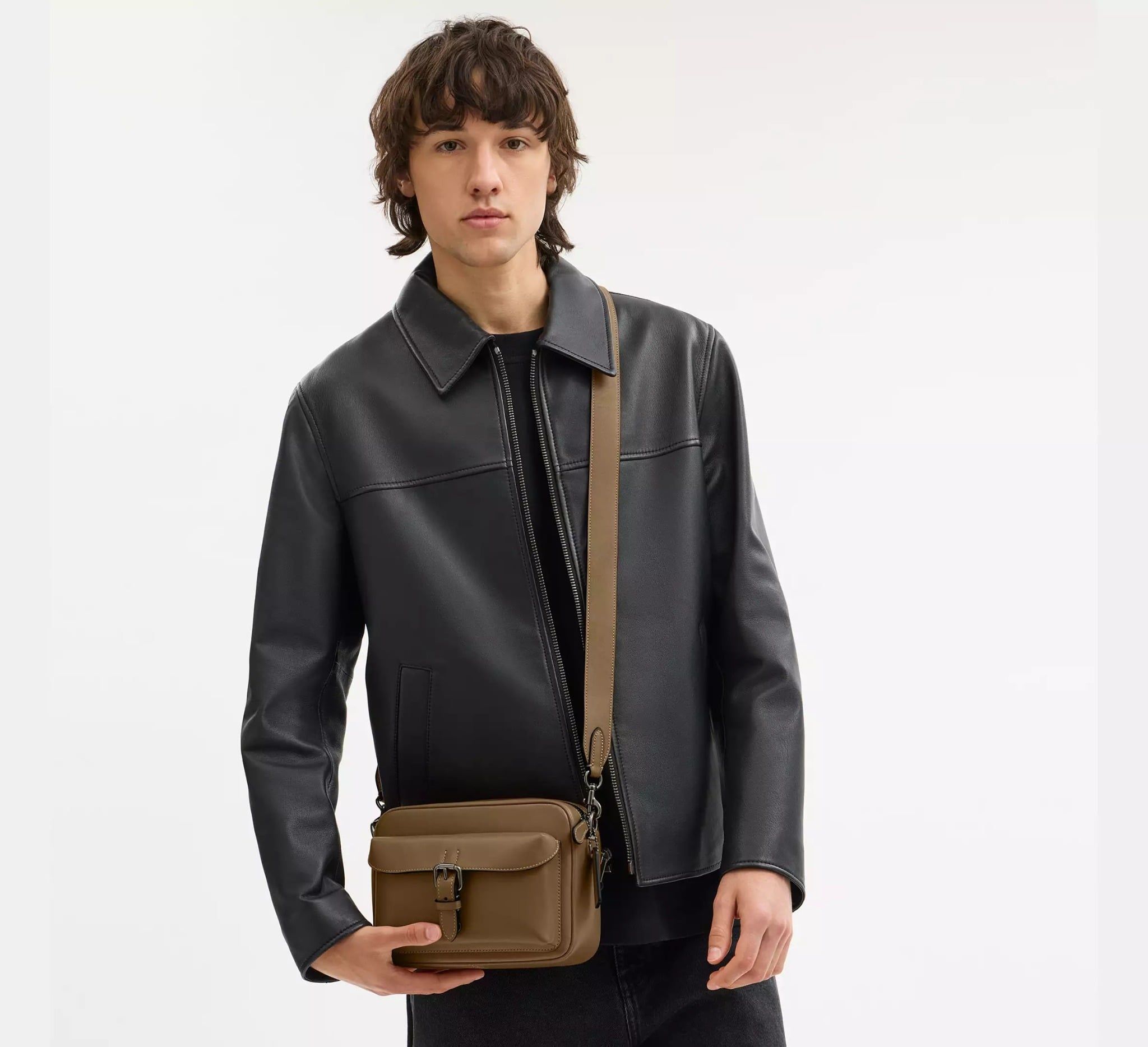  Túi Coach Warner Crossbody Bag 'Gunmetal' 