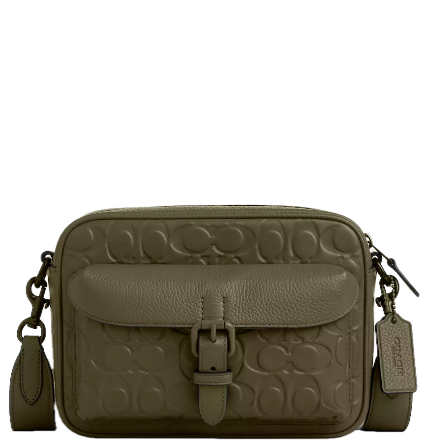  Túi Coach Warner Crossbody Bag 'Olive Drab' 