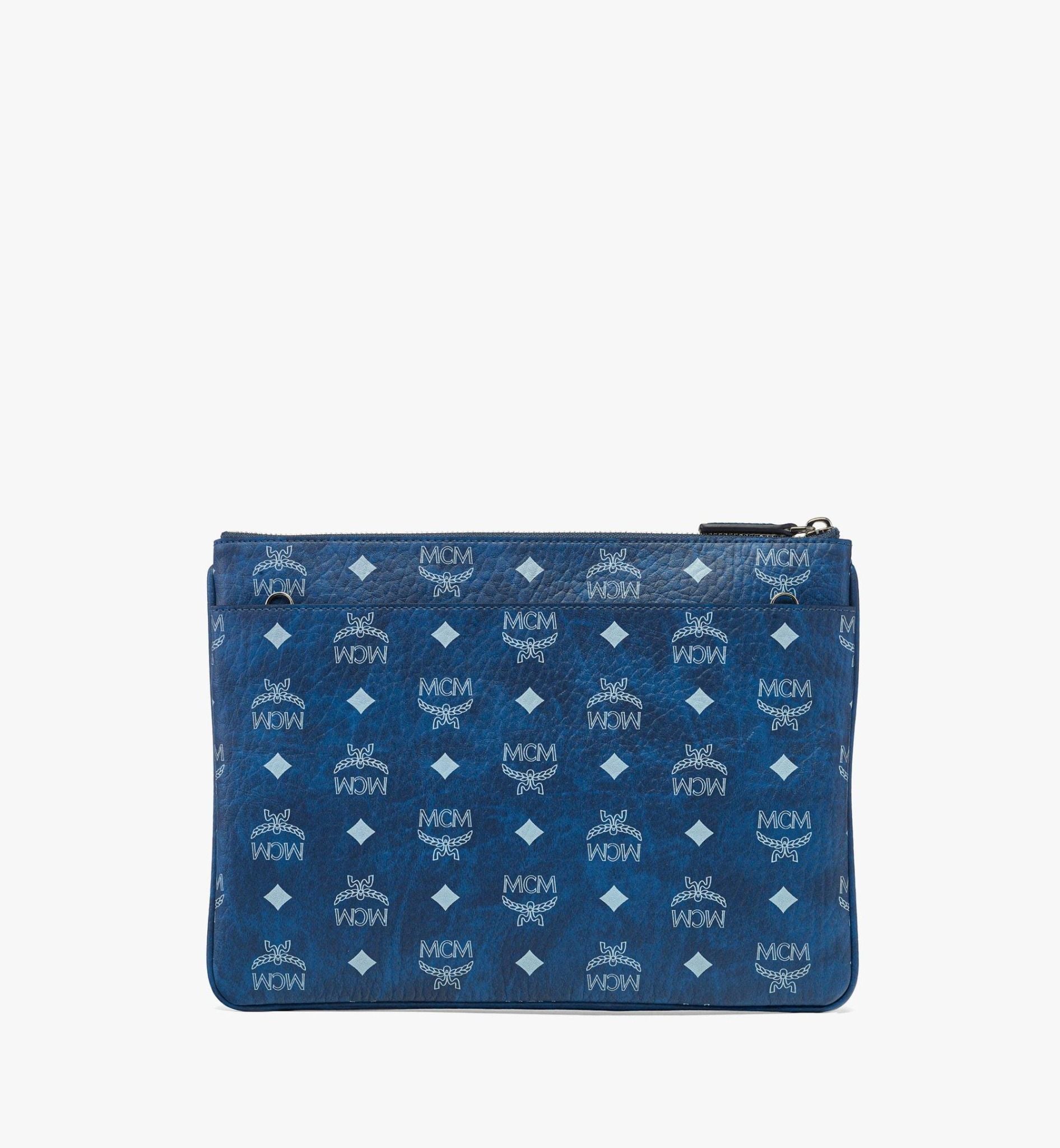  Túi MCM Crossbody Pouch 'Blue Visetos' 