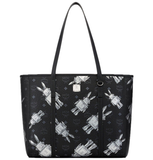  Túi MCM Toni Top Zip Shopper Bag 'Black' 
