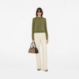  Túi Nữ Burberry Highlands Bowling Bag​ 'Sand' 