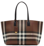  Túi Nữ Burberry Medium Check Tote 'Dark Brown' 