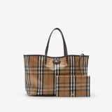  Túi Nữ Burberry Medium Highlands Tote 'Sand' 