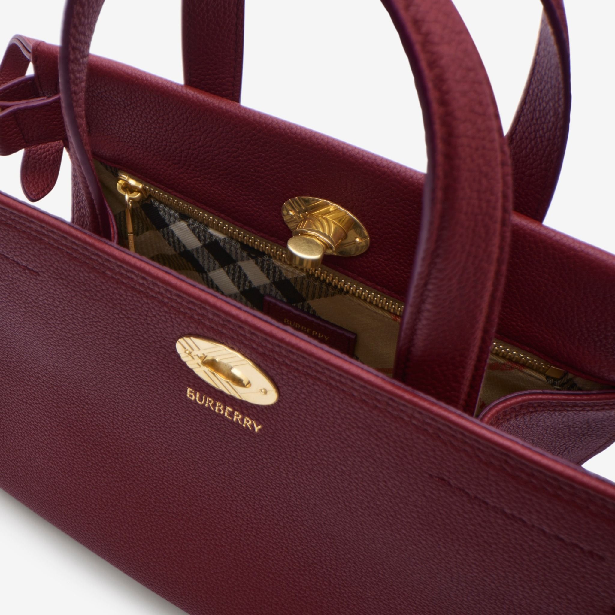  Túi Nữ Burberry Mini Cotswolds Tote 'Punnet' 