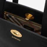  Túi Nữ Burberry Small Cotswolds Tote 'Black' 